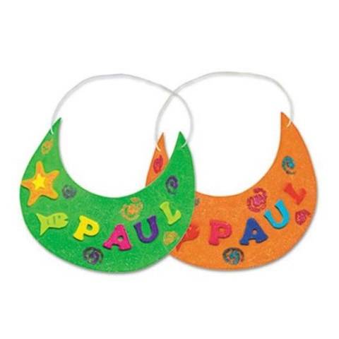 Chenille Kraft 5487 Visor Activity Pack, 24-Pack, Assorted Colors