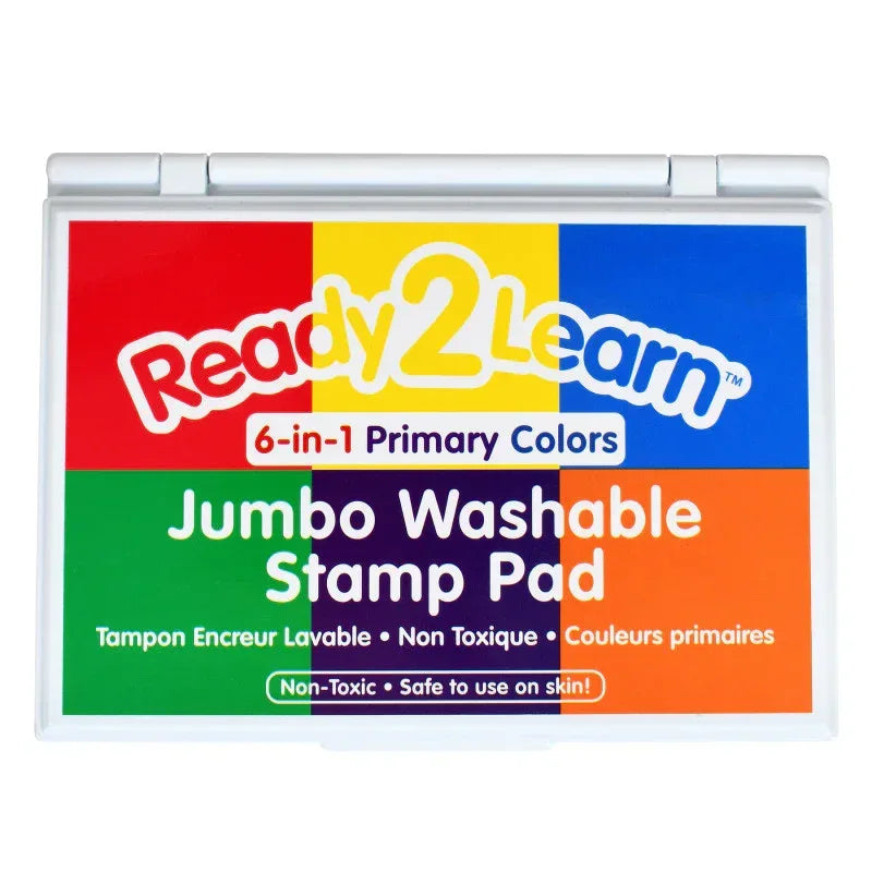 Jumbo Washable Stamp Pad - 6-in-1