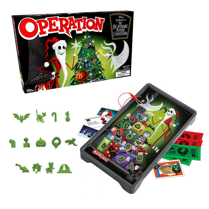 OPERATIONÂ® Disney Tim Burton's The Nightmare Before Christmas Board Game