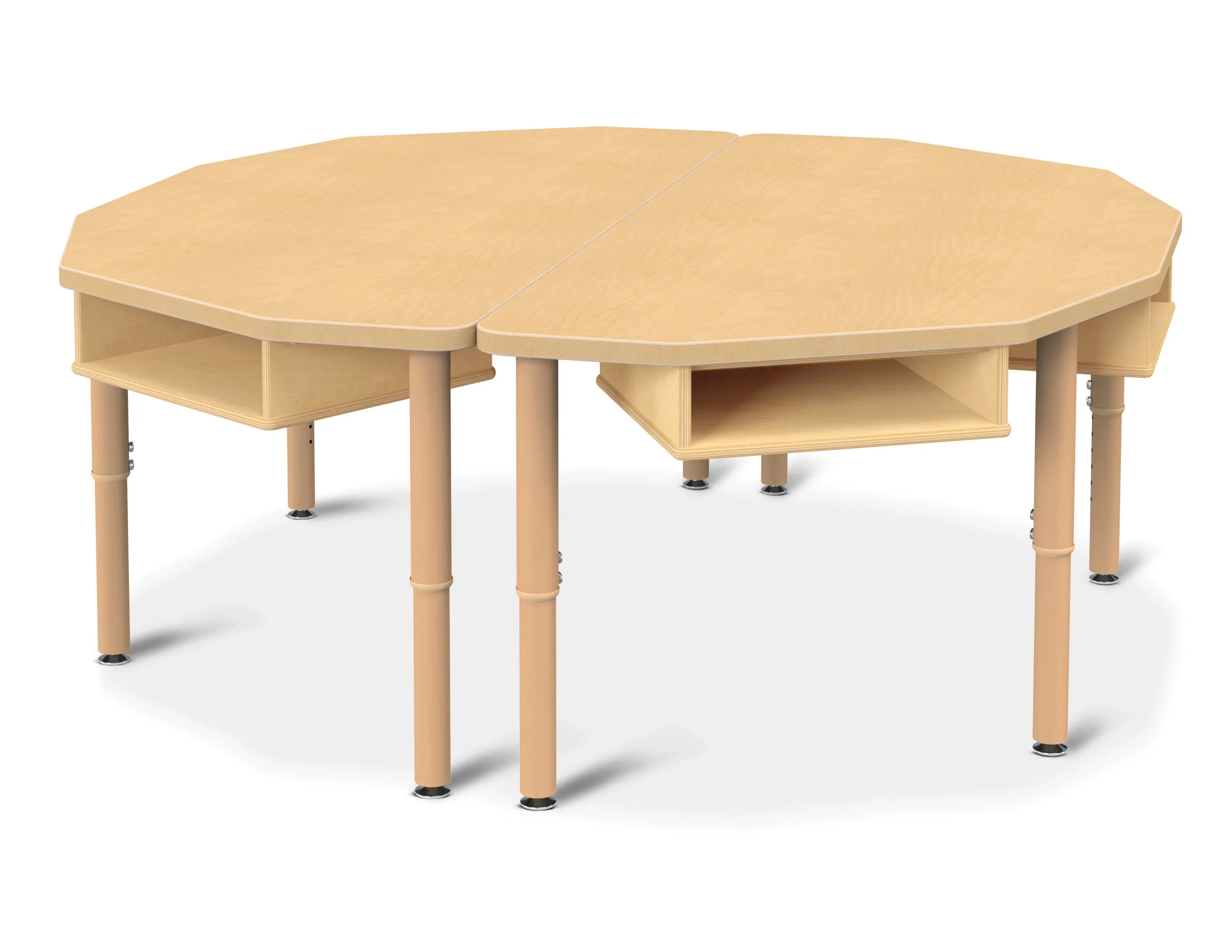Jonti-Craft® Trio Table with Storage