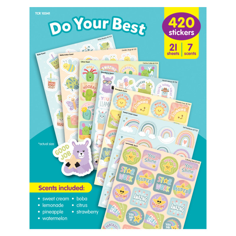 Do Your Best Smelly Stickers Variety Pack