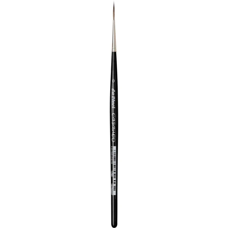 CASANEO Rigger, Extra Soft Synthetics, Watercolor & Acrylic, Liner, Series 1290, Size 0