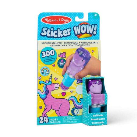 Sticker WOW! Activity Pad & Sticker Stamper - Purple Unicorn