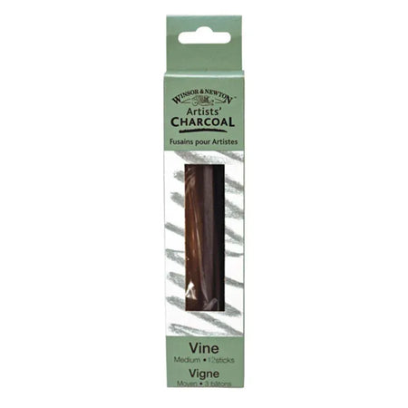 Artists' Vine Charcoal Medium - box of 12 sticks