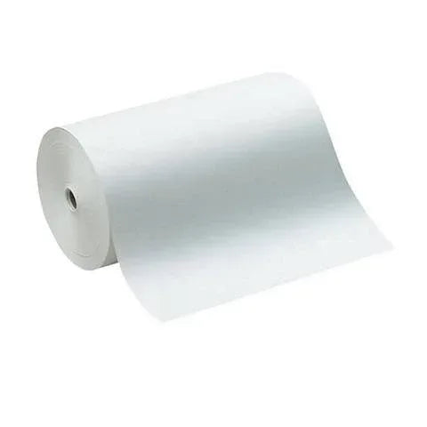 Kraft Paper Roll - White, 18" x 1000'. Wt. 40lb. Light Weight