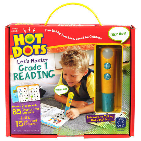 Hot Dots&reg; Jr Let's Master Grade 1 Reading