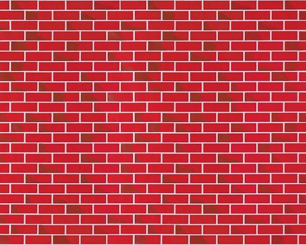 Pacon Fadeless Designs Bulletin Board Art Paper, 48" x 50-Feet, Tu-Tone Brick, 56475