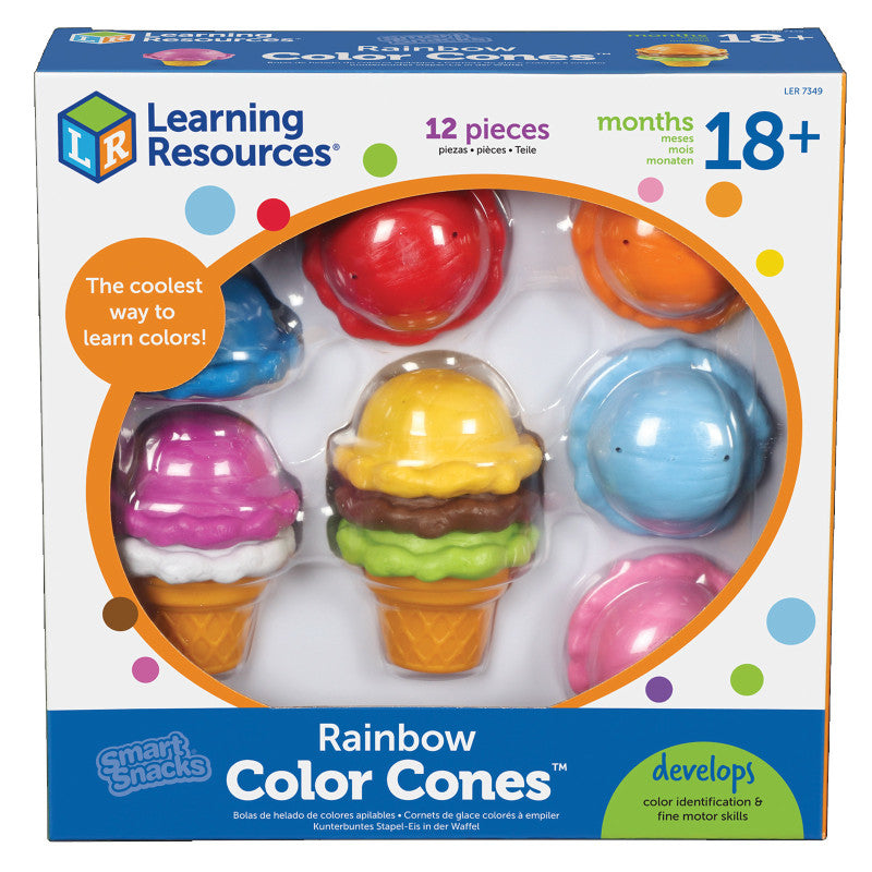 Smart Snacks&reg; Rainbow Color Cones&trade;