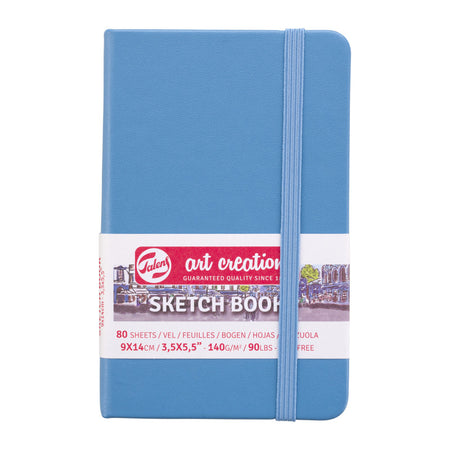 Sketchbook, 80 Sheets, 90lbs, Lake Blue Cover, 3.5" x 5.5" 565f220c7f2042ff5ae5d818a0a3bbb465440911