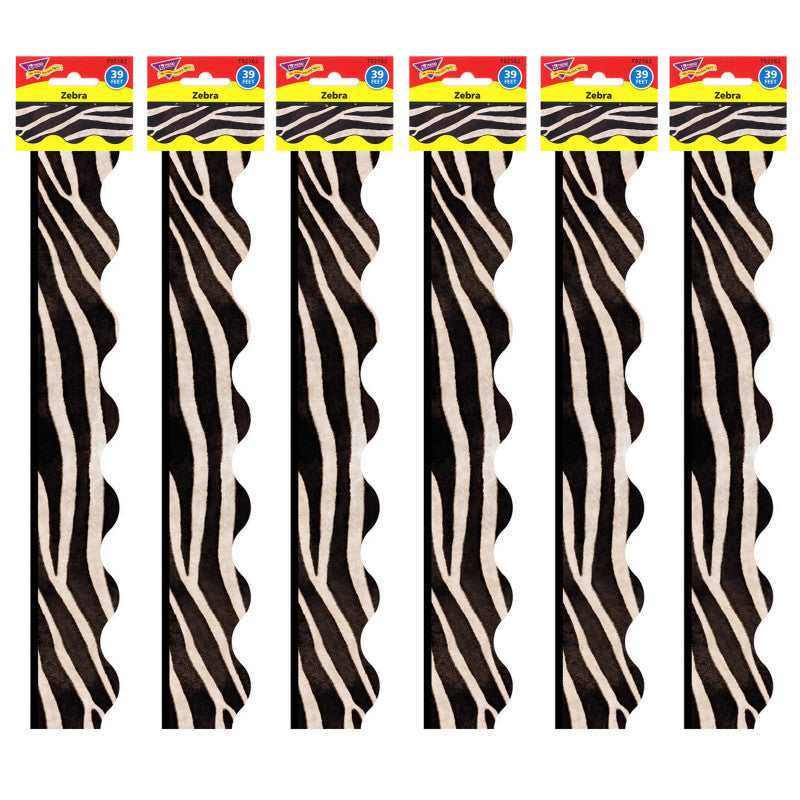Zebra Terrific Trimmers&reg;, 39 Feet Per Pack, 6 Packs