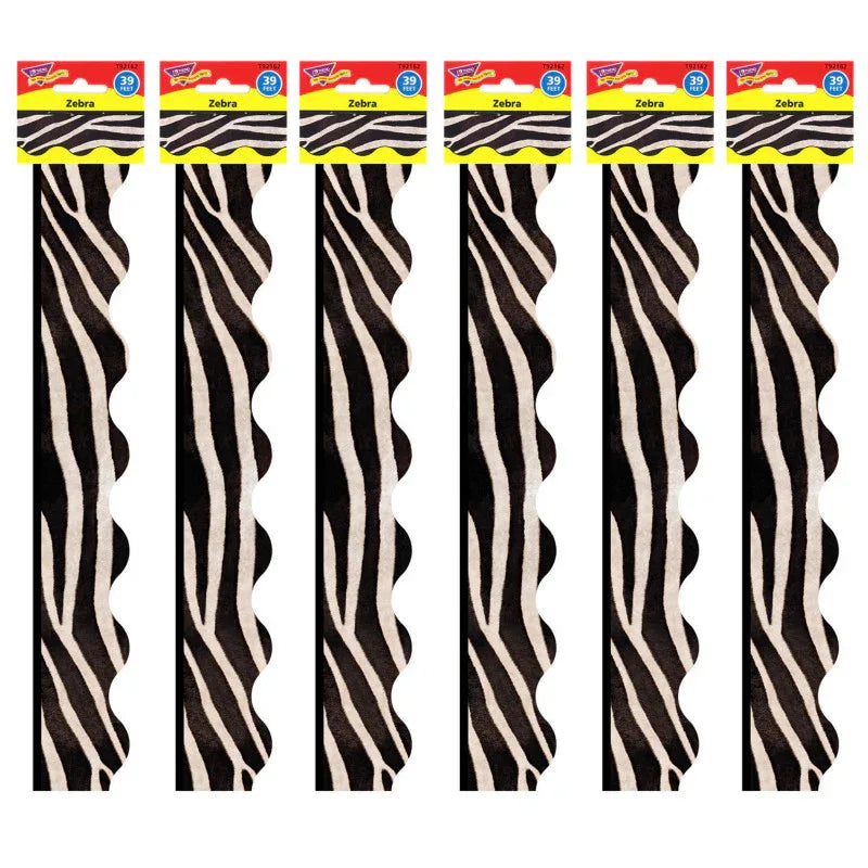 Zebra Terrific Trimmers&reg;, 39 Feet Per Pack, 6 Packs
