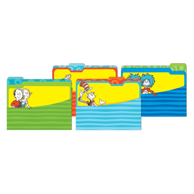 Dr. Seuss&trade; Classic File Folders, Pack of 4