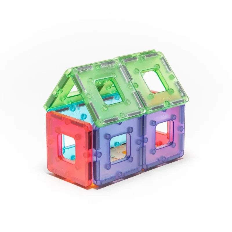 KinderMag Starter Set, Translucent, 48 Pieces