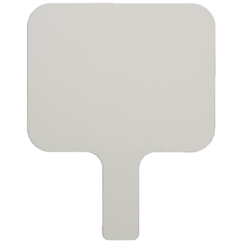 Single-Sided Rectangular Dry Erase Answer Paddle, 8" x 9.75", Single 56b1bb17ca65e6d1cfc421cb9b2803a1ef785798