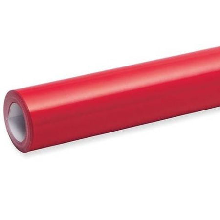 Pacon Fadeless Premium Glossy Bulletin Board Art Paper, 4-Feet by 25-Feet, Festive Red , 57355