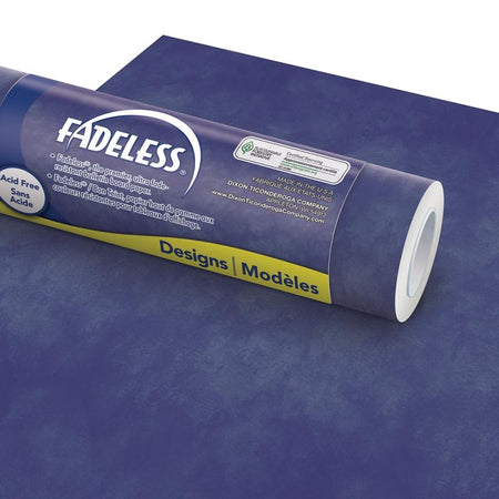 Pacon Fadeless Design Rolls Bulletin Board Art Paper, 48" x 50-Feet - Navy Color Wash - 57065