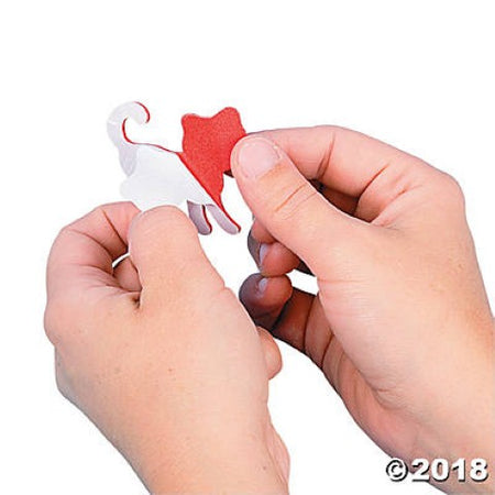 Fabulous Foam Self-Adhesive Shapes 500/pkg - Animal Shapes