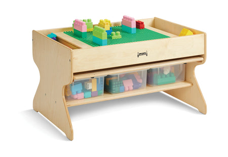 Jonti-Craft® Deluxe Building Table - Preschool Brick Compatible