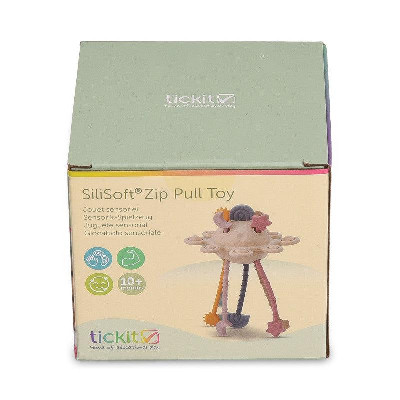 SiliSoftÂ® Zip Pull Toy, Earth