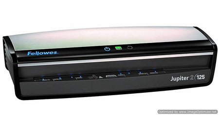 Fellowes Laminator Jupiter 2 125, Rapid 1 Minute Warm-up Laminating Machine, with Laminating Pouches Kit (5734101)