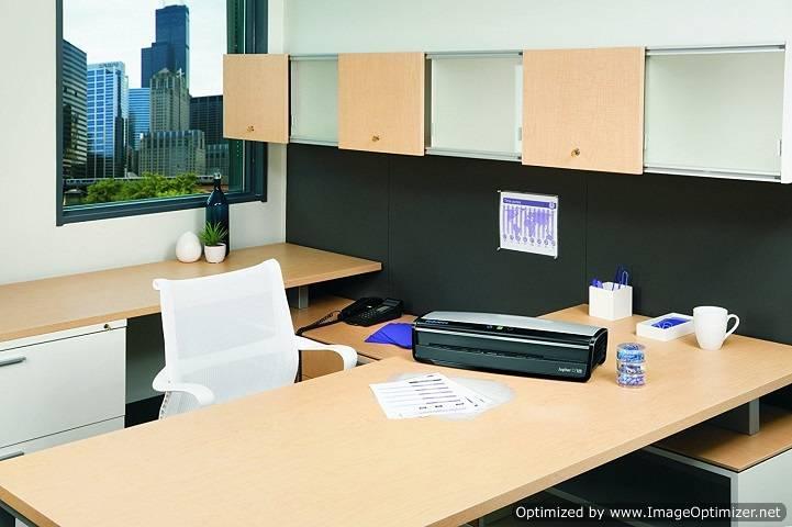 Fellowes Laminator Jupiter 2 125, Rapid 1 Minute Warm-up Laminating Machine, with Laminating Pouches Kit (5734101)