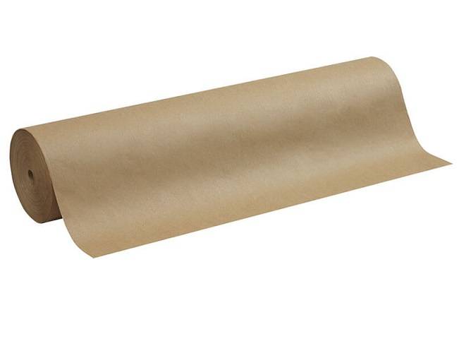 Kraft Paper Roll - Natural, 36" x 1000'. Wt. 50lb. Heavy Weight