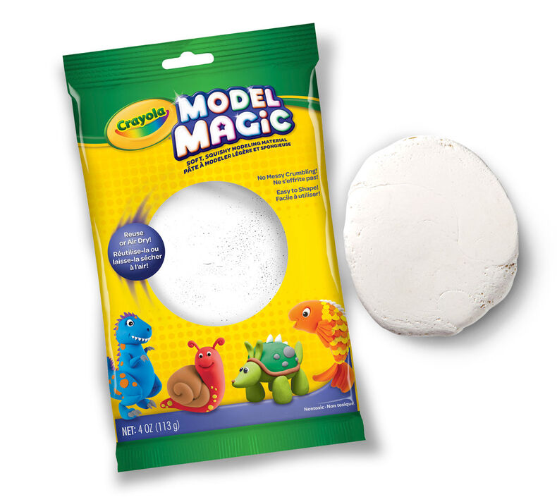 Crayola® Model Magic® Modeling Compound, 4 oz., White (BIN57-4401)