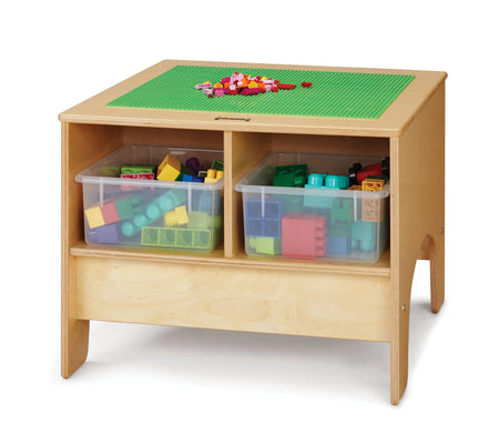 Jonti-Craft® KYDZ Building Table - Traditional Brick Compatible - without Tubs