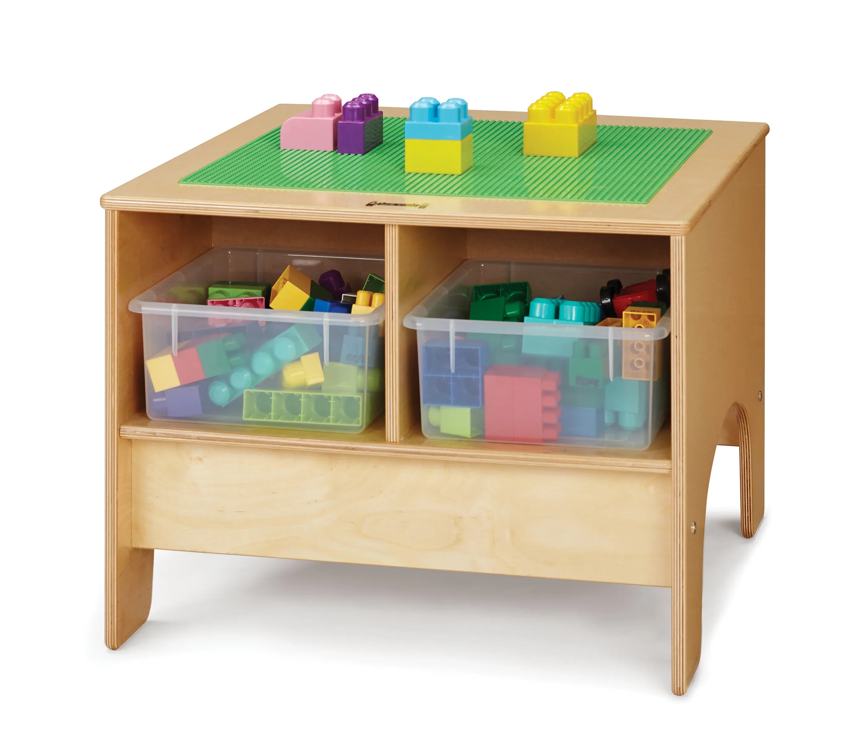 Jonti-Craft® KYDZ Building Table - Preschool Brick Compatible - without Tubs