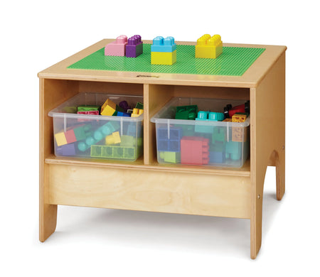 Jonti-Craft® KYDZ Building Table - Preschool Brick Compatible - without Tubs