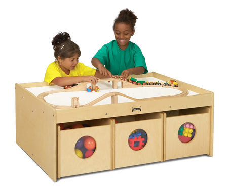 Jonti-Craft® Activity Table - with 6 See-n-Wheel Bins