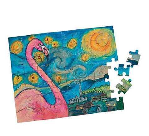 Cardboard Blank Puzzles Value Pack - 8" x 10" , 56 piece Puzzles - 24/Pkg.