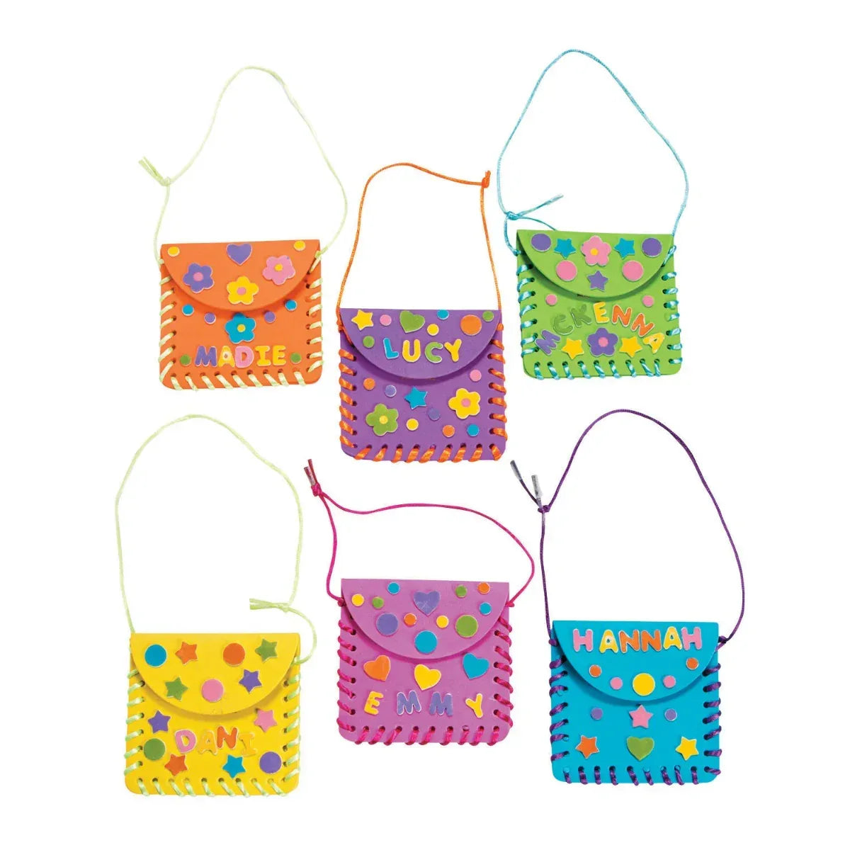 Fabulous Foam Lacing Coin Purse Kit - 12 Project Pack