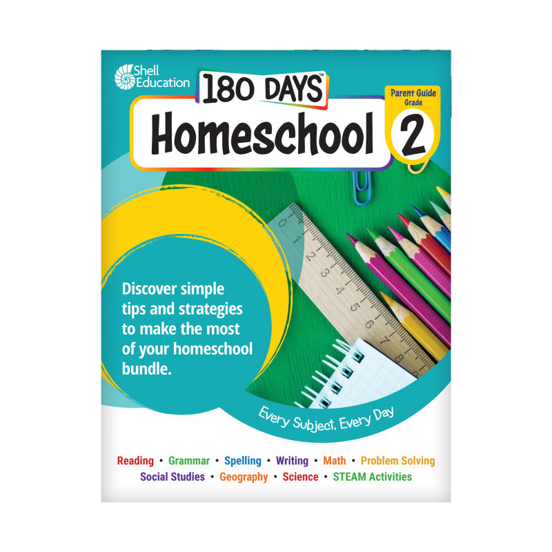 180 Daysâ¢: Homeschool Grade 2 Set