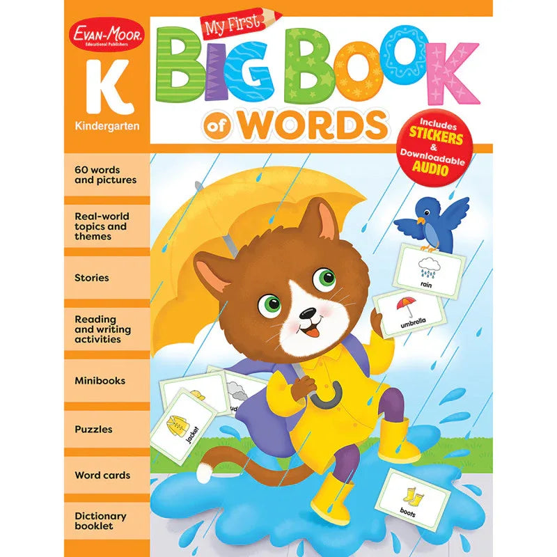 My First Big Book of Words, Grade K – Gramco School Supplies