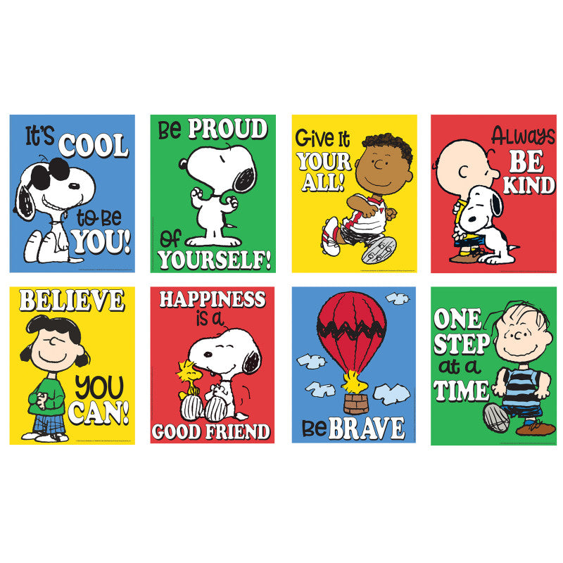 Peanuts&reg; Mini Poster Set, 8 Posters