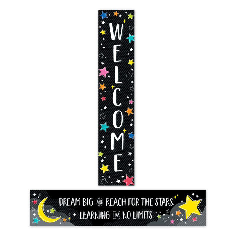 Star Bright Welcome Banner, 8" x 39"