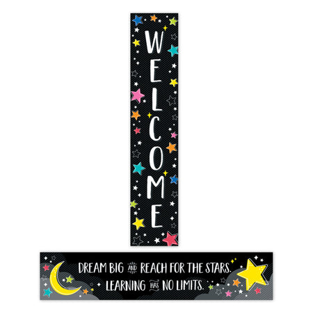 Star Bright Welcome Banner, 8" x 39"