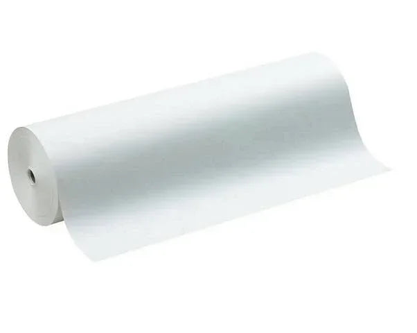Kraft Paper Roll - White, 48" x 1000'. Wt. 50lb. Heavy Weight
