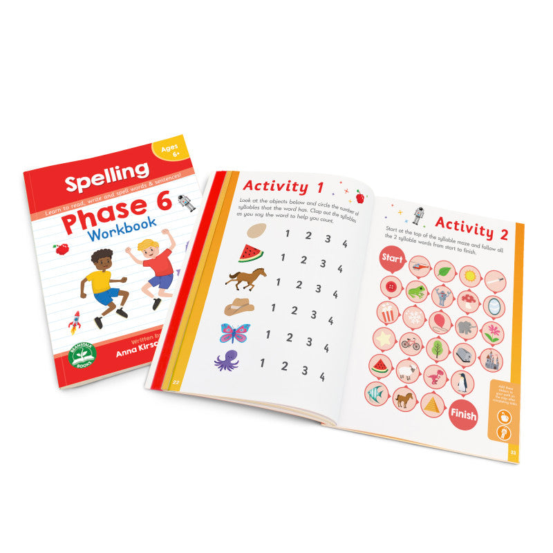 Phase 6 Spelling Workbook