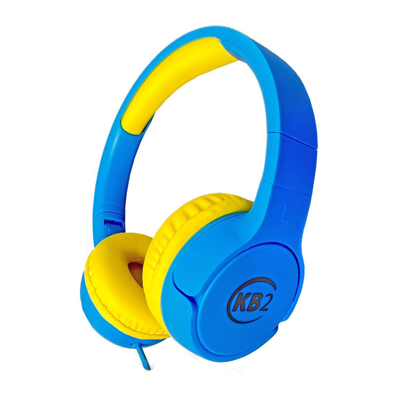 KB2 Premium Kids Headphones, Blue
