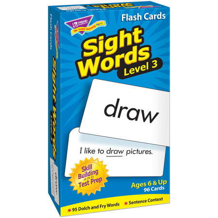Sight Words &ndash; Level 3 Skill Drill Flash Cards