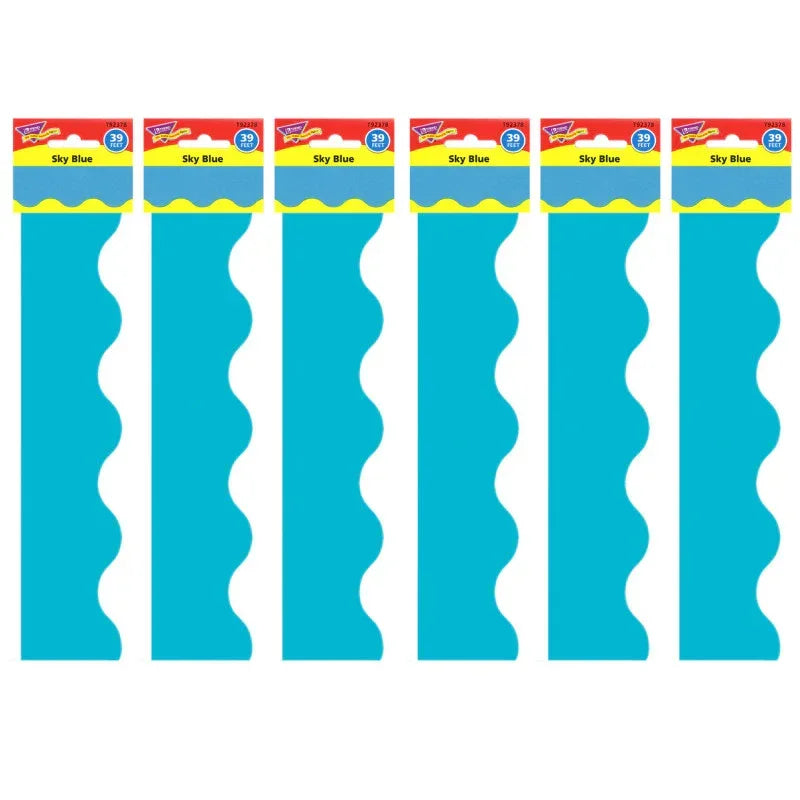 Sky Blue Terrific Trimmers&reg;, 39 Feet Per Pack, 6 Packs