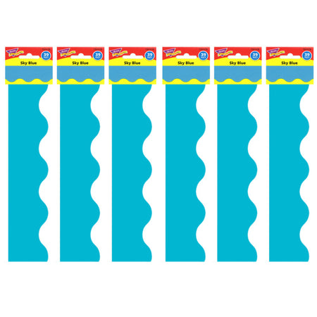 Sky Blue Terrific Trimmers&reg;, 39 Feet Per Pack, 6 Packs