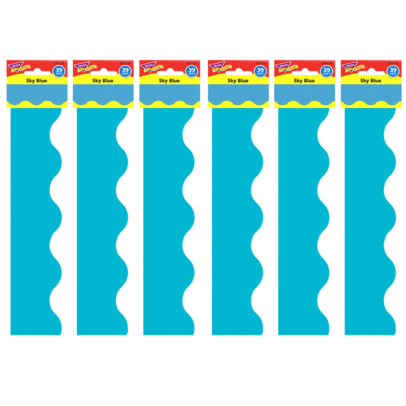 Sky Blue Terrific Trimmers&reg;, 39 Feet Per Pack, 6 Packs