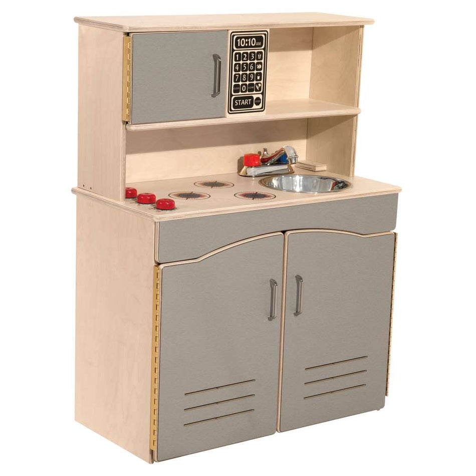 Wood Designs Stainless Steel 5-N-1 Kitchen Center