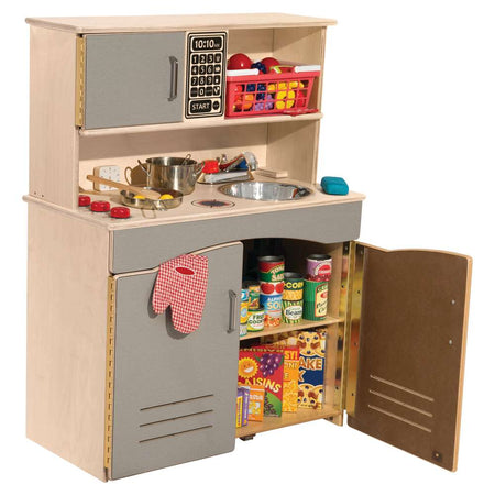 Wood Designs Stainless Steel 5-N-1 Kitchen Center