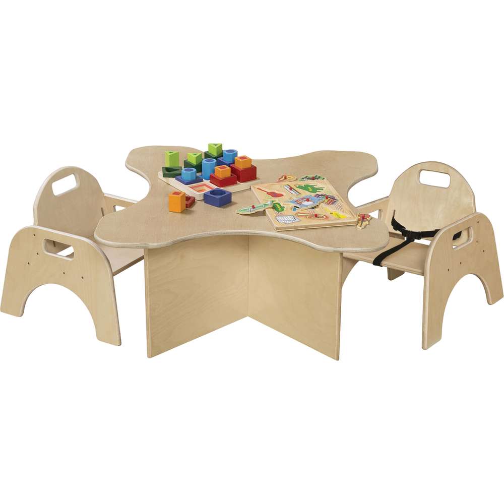 Woodie, 5" Seat Height, Set of 2 w/Belt (WD-80502BT)