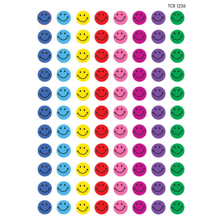 Happy Faces Mini Stickers, Pack of 528