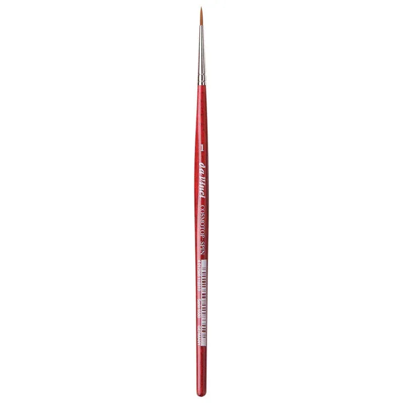 COSMOTOP-SPIN Silkpainting Brush, Synthetic, Watercolor, Round, Size 1